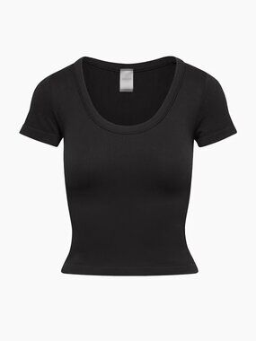 ARITZIA Sinch Rib Willow Scoopneck T-Shirt - Size M ✨